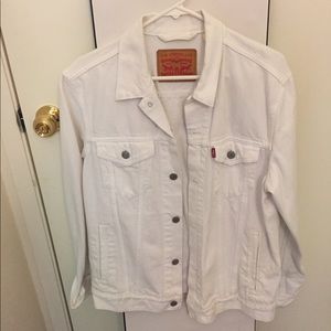 Levi's White Denim Jacket